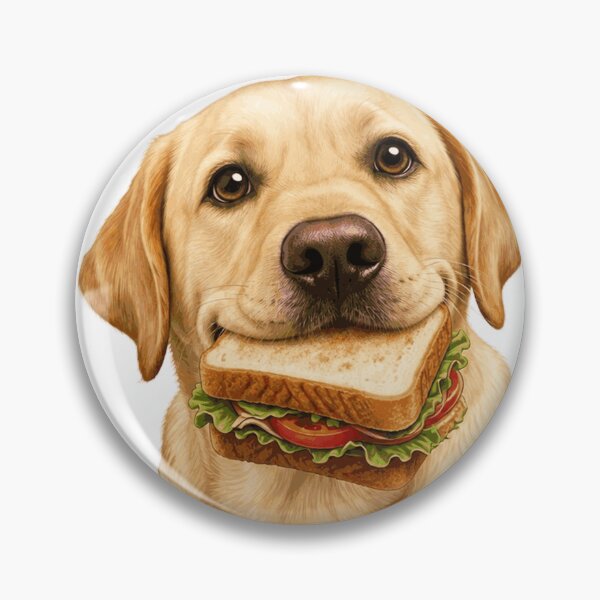Item preview, Labrador Retriever Stealing Sandwich designed and sold by ryanapples2.