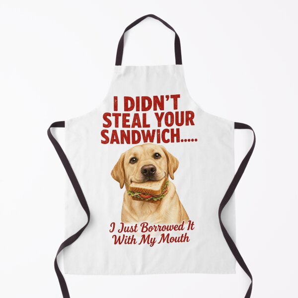 Item preview, Labrador Retriever Stealing Sandwich designed and sold by ryanapples2.