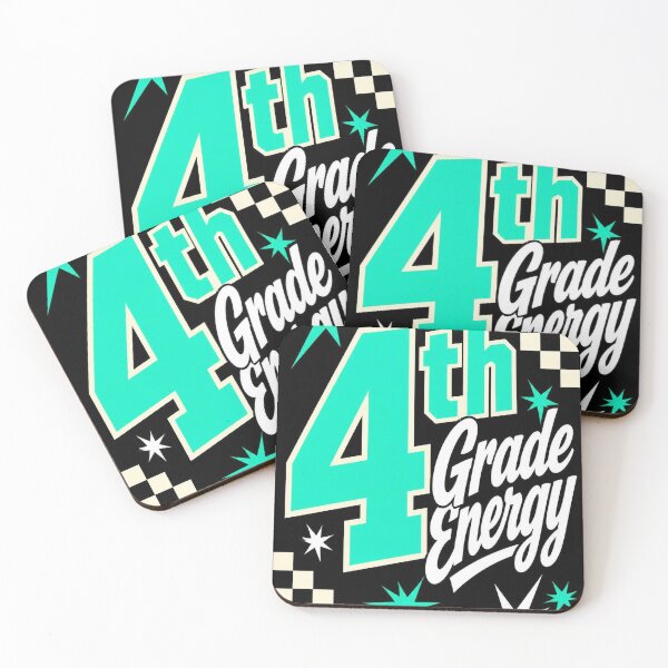 Item preview, Retro Y2K 4th Grade Energy Checkerboard Sticker designed and sold by FestivityFinds.