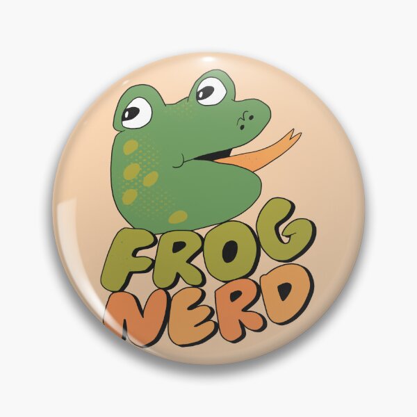Item preview, Frog Nerd designed and sold by yellowflowerhut.