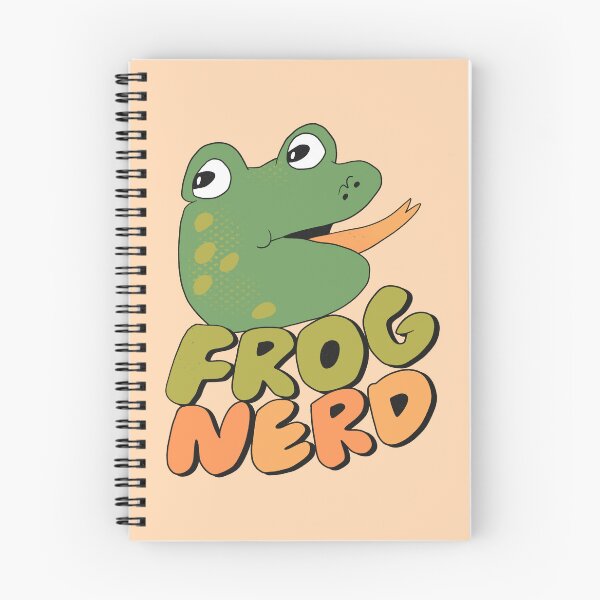 Item preview, Frog Nerd designed and sold by yellowflowerhut.