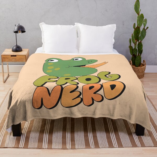 Item preview, Frog Nerd designed and sold by yellowflowerhut.