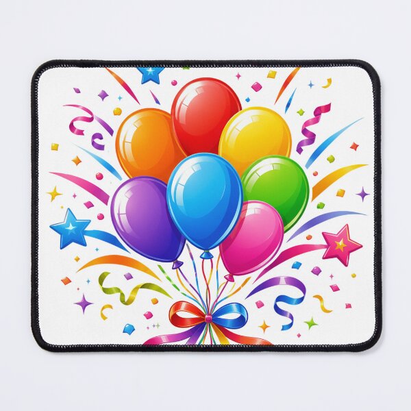 Item preview, Balloon Party Burst designed and sold by syotos-ai.