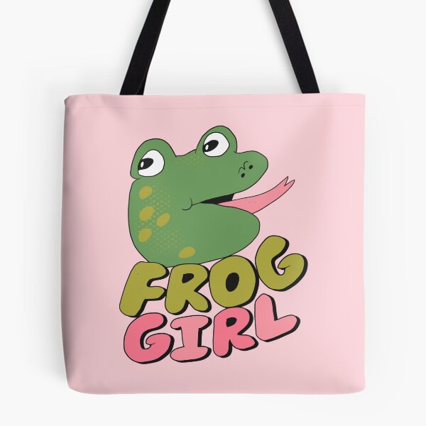 Item preview, Frog Girl designed and sold by yellowflowerhut.