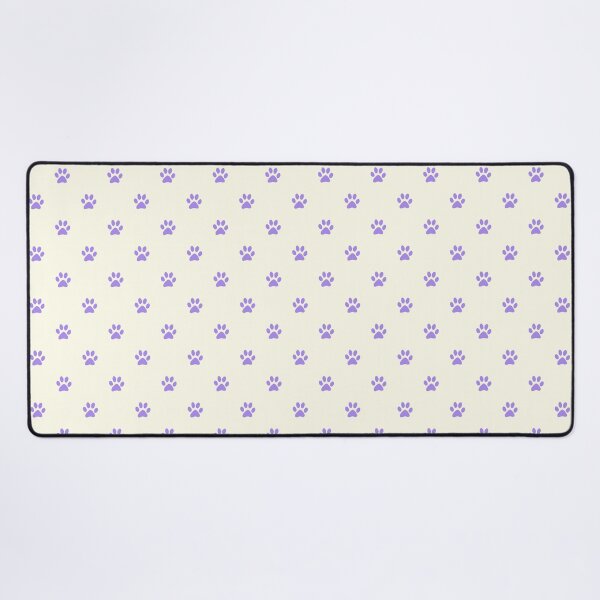 Item preview, Cute Lavender Paw Print Pattern | Minimalist Pet Lover Design | Aesthetic Puppy Paws | Cream and Purple Paw Prints | Puppy Love Pattern | Dog Paw Seamless Design designed and sold by VivaFy.
