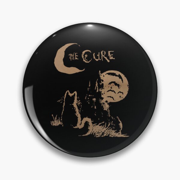Item preview, the cure cat moon 90s alt indie rock band for men, for women, cat lover designed and sold by Agnesarts.