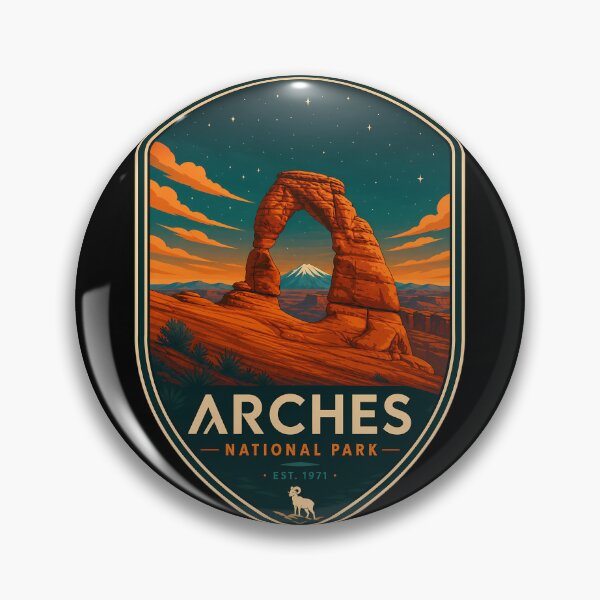 Item preview, Arches National Park designed and sold by FrontierCosmic.