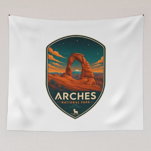 Item preview, Arches National Park designed and sold by FrontierCosmic.
