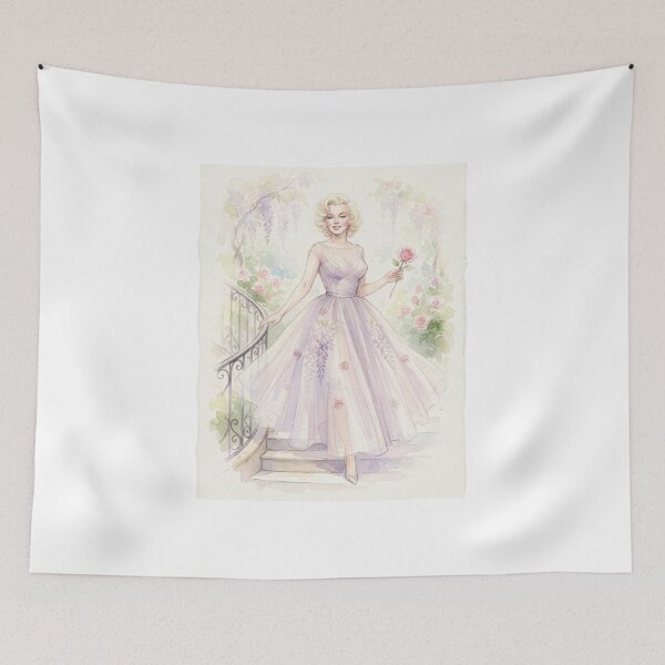 Item preview, Retro Glam Icon Digital Portrait designed and sold by Nurzhik.