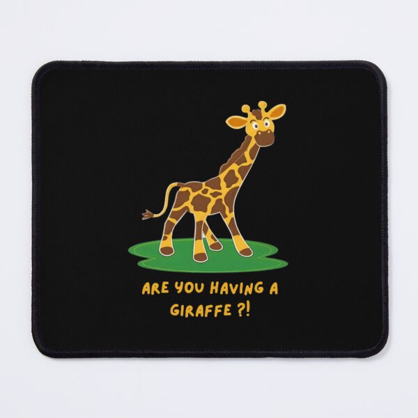 Item preview, Funny Giraffe Cartoon designed and sold by EmmaleveNArt.