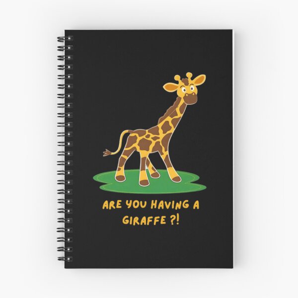 Item preview, Funny Giraffe Cartoon designed and sold by EmmaleveNArt.