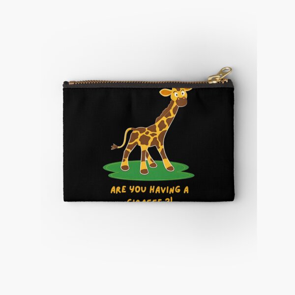 Item preview, Funny Giraffe Cartoon designed and sold by EmmaleveNArt.