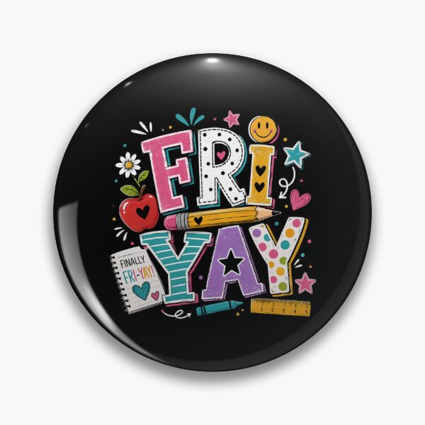 Item preview, Happy Fri-Yay Teacher Fri Yay Friday Weekend Cute Fri-Yay designed and sold by OlakunleOloroz.