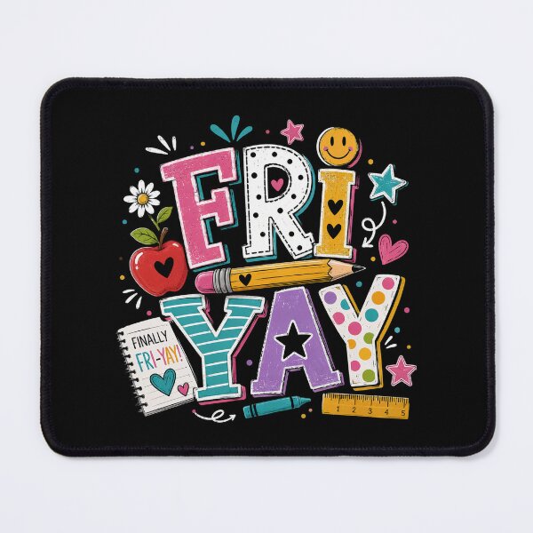 Item preview, Happy Fri-Yay Teacher Fri Yay Friday Weekend Cute Fri-Yay designed and sold by OlakunleOloroz.