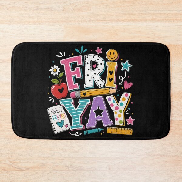 Item preview, Happy Fri-Yay Teacher Fri Yay Friday Weekend Cute Fri-Yay designed and sold by OlakunleOloroz.