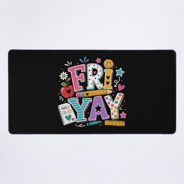 Item preview, Happy Fri-Yay Teacher Fri Yay Friday Weekend Cute Fri-Yay designed and sold by OlakunleOloroz.