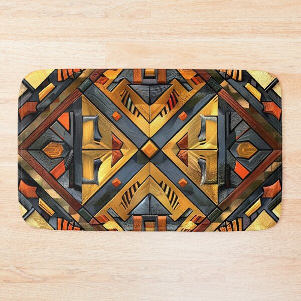 Item preview, Luxurious African Art Designs Warm Earth Tones Pattern  designed and sold by DEC02.