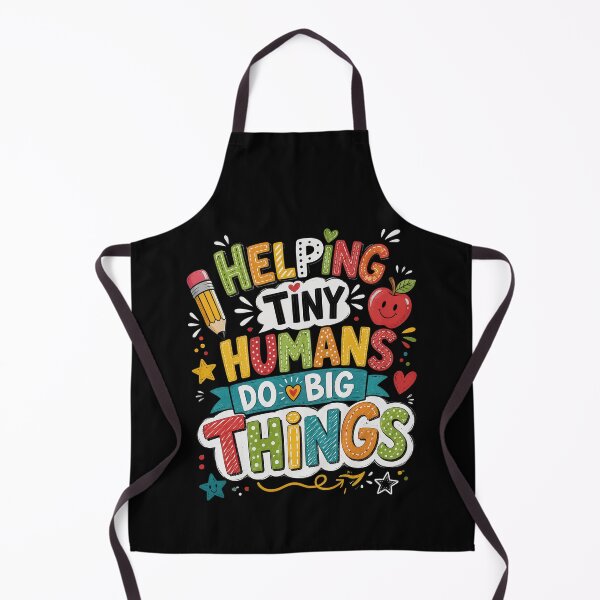 Item preview, Helping Tiny Humans Do Big Things Cute Teacher designed and sold by OlakunleOloroz.