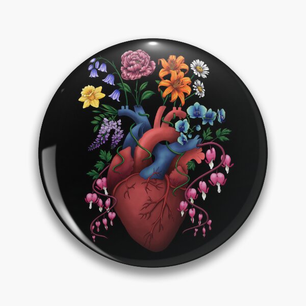Item preview, Blooming Anatomical Heart designed and sold by melliapop.