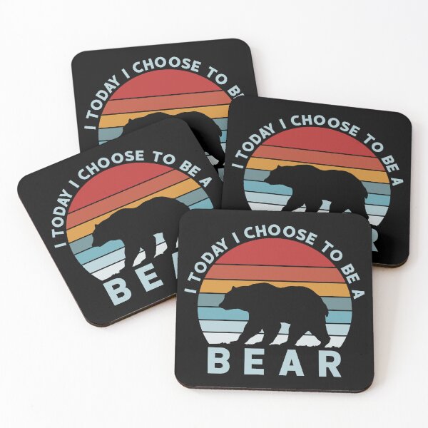 Item preview, Today I Choose To Be A Bear designed and sold by qarinefesia.