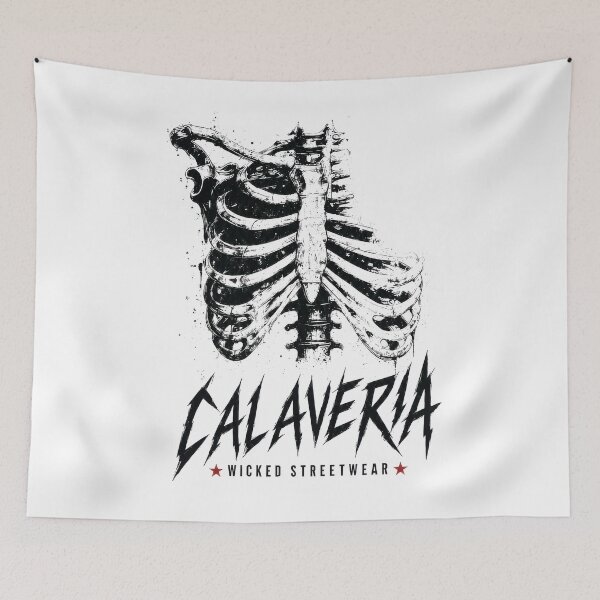 Item preview, Calaveria Ribcage Wicked Streetwear designed and sold by calaveria.