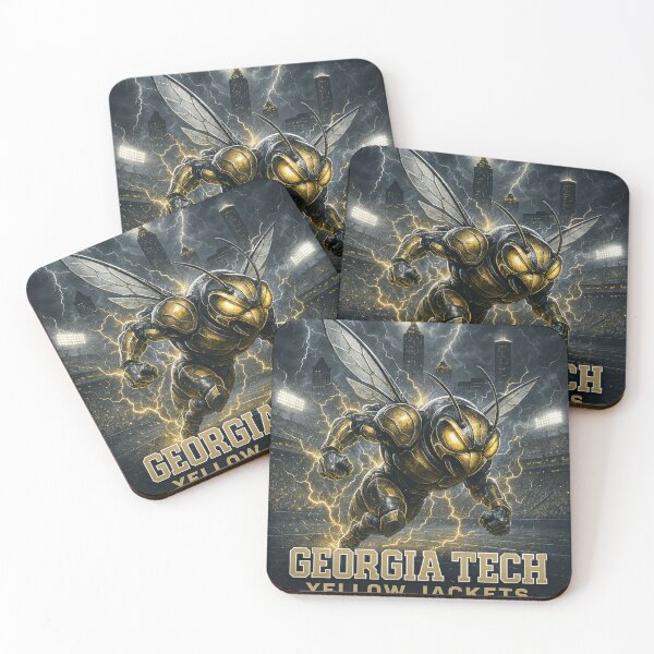 Item preview, Georgia Tech yellow jackets designed and sold by Rackzdesign.