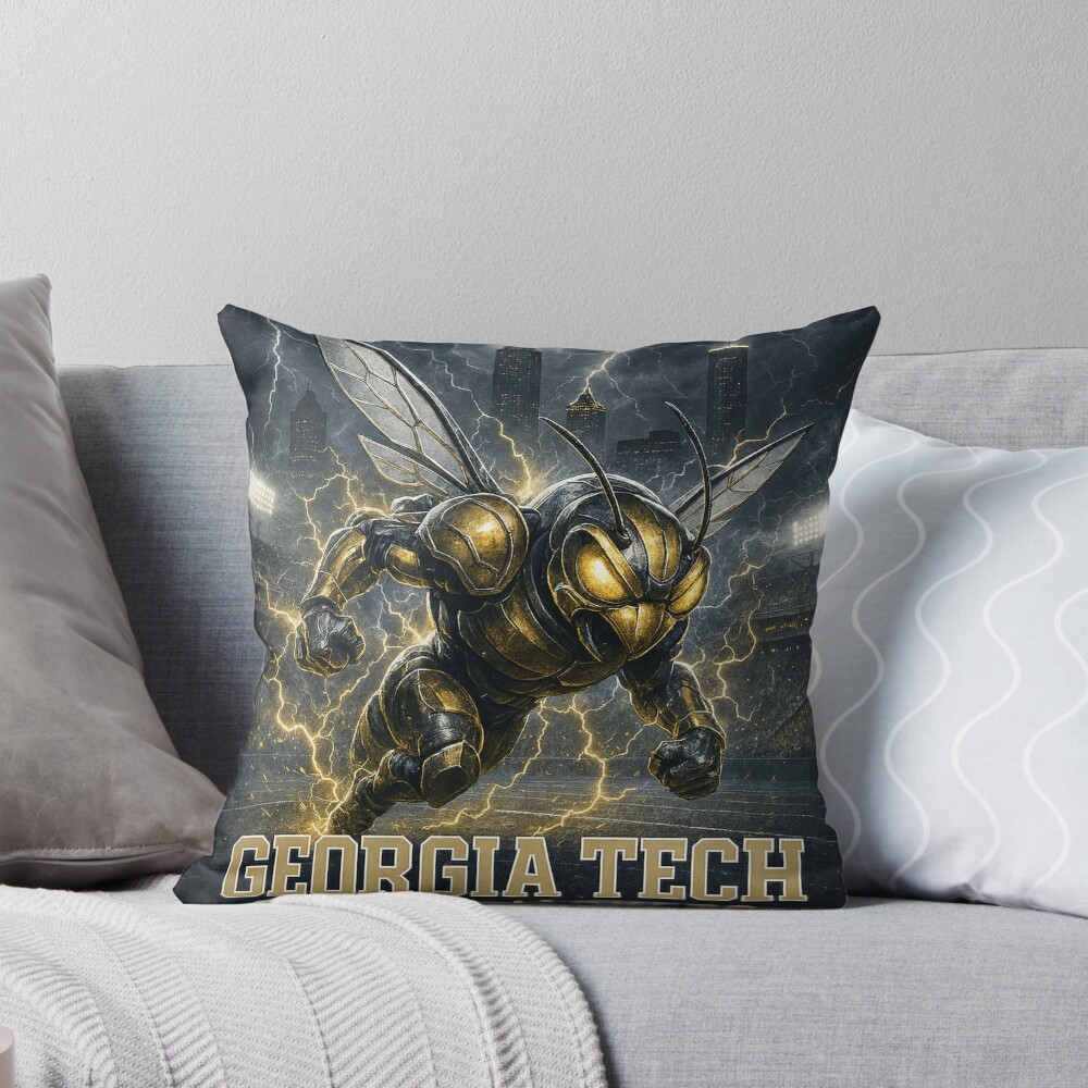 Item preview, Throw Pillow designed and sold by Rackzdesign.