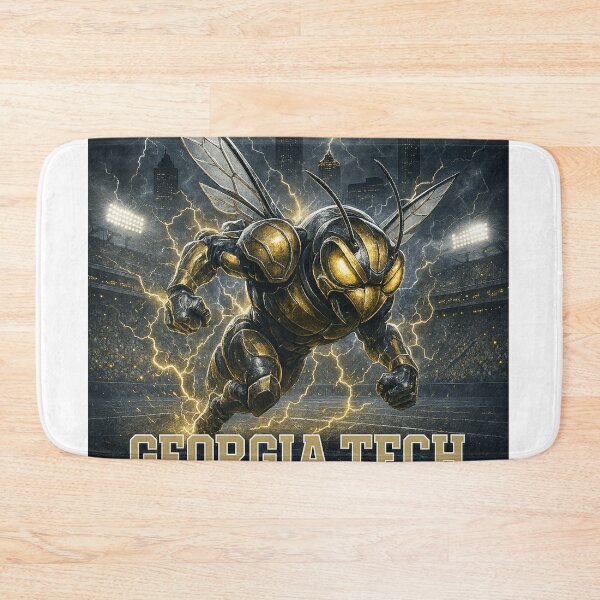Item preview, Georgia Tech yellow jackets designed and sold by Rackzdesign.