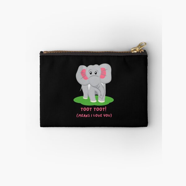 Item preview, Toot Toot! Cute Baby Elephant Cartoon designed and sold by EmmaleveNArt.
