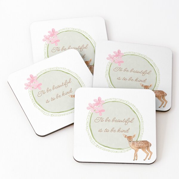 Item preview, To be beautiful is to be kind deer designed and sold by MyIdyllicMoment.