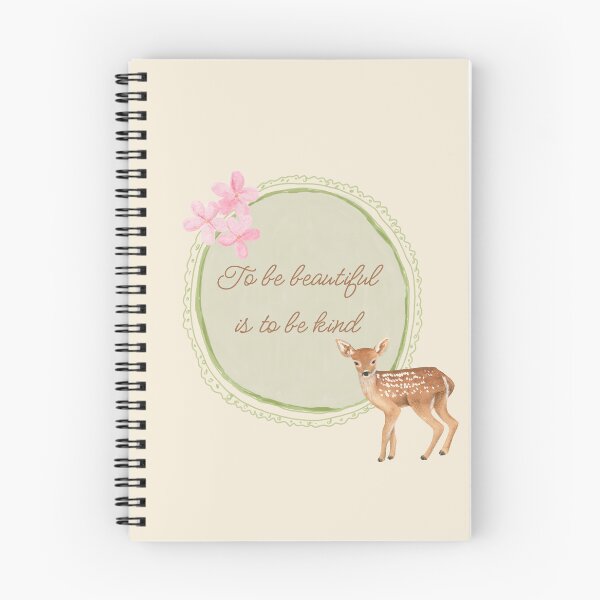 Item preview, To be beautiful is to be kind deer designed and sold by MyIdyllicMoment.