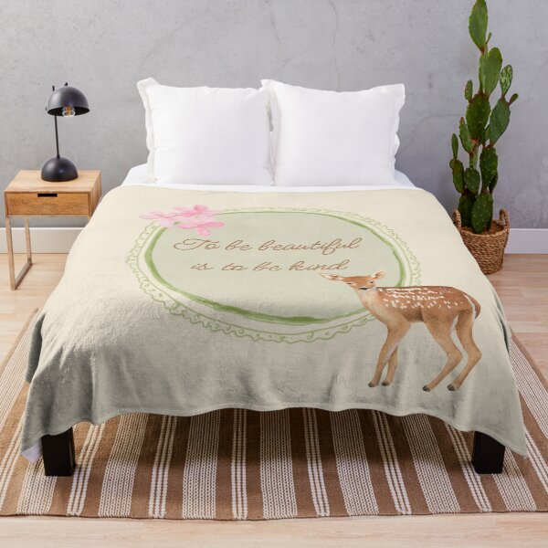 Item preview, To be beautiful is to be kind deer designed and sold by MyIdyllicMoment.