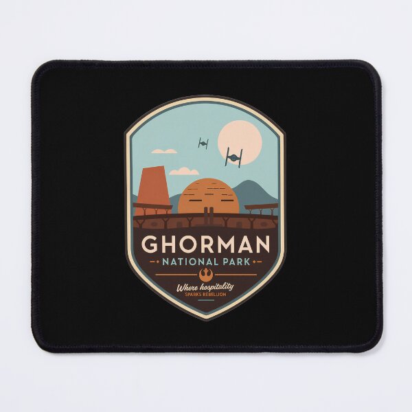 Item preview, Ghorman National Park - Where hospitality, sparks Rebellion! designed and sold by FrontierCosmic.