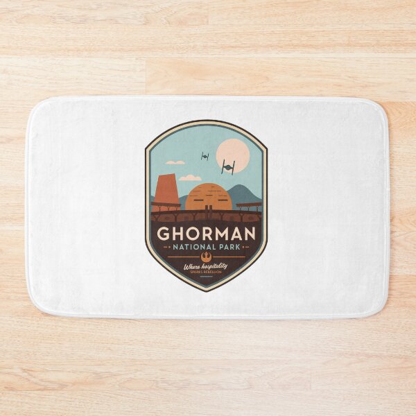 Item preview, Ghorman National Park - Where hospitality, sparks Rebellion! designed and sold by FrontierCosmic.
