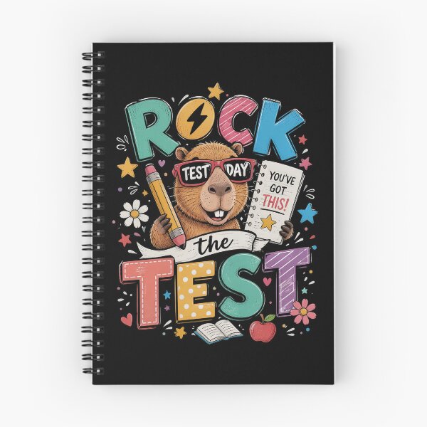 Item preview, Rock The Test Day Funny Capybara Exam Testing Day School designed and sold by OlakunleOloroz.