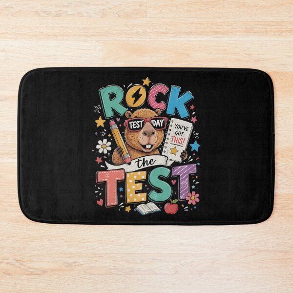Item preview, Rock The Test Day Funny Capybara Exam Testing Day School designed and sold by OlakunleOloroz.