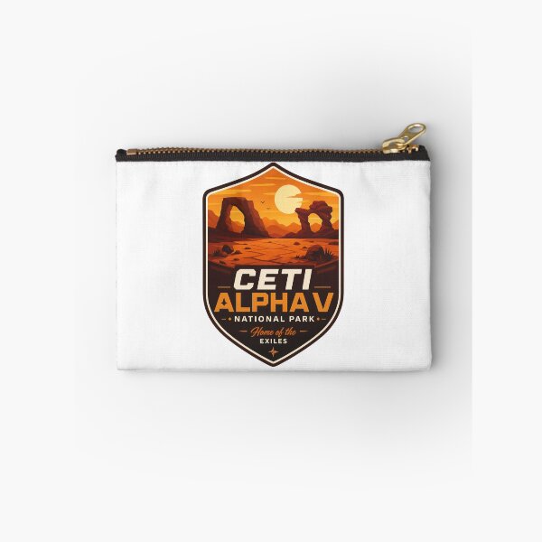 Item preview, Ceti Alpha Desert World Retro Sci-Fi  designed and sold by FrontierCosmic.
