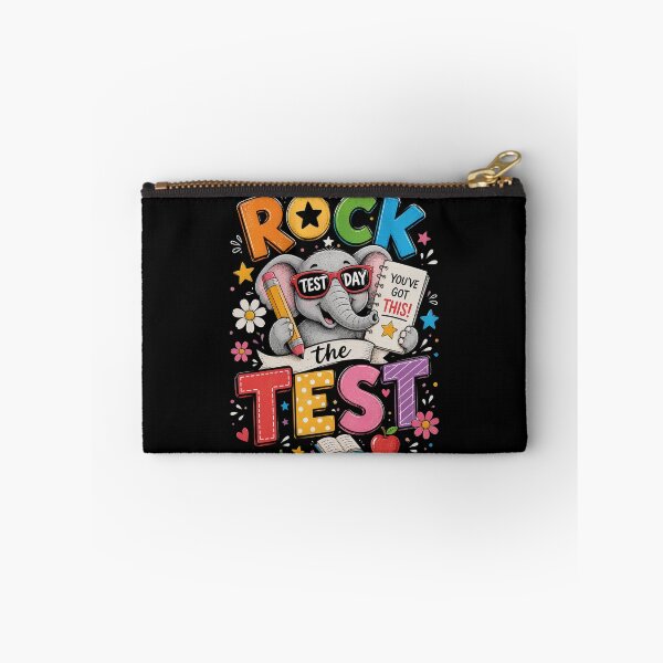 Item preview, Rock The Test Day Funny Elephant Exam Testing Day School designed and sold by OlakunleOloroz.