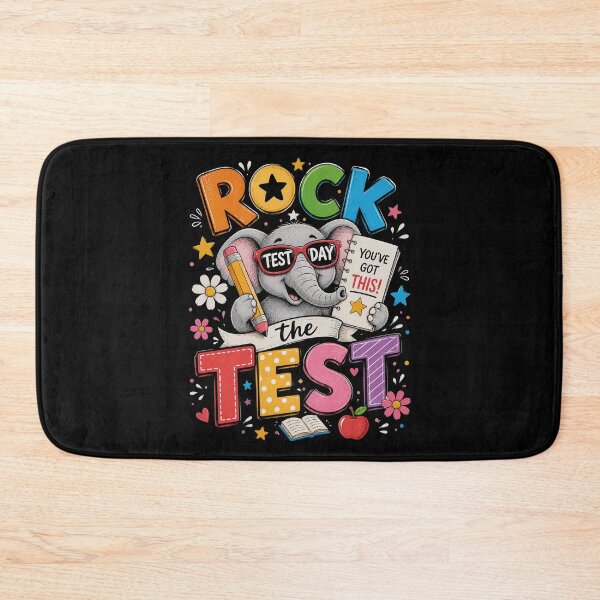 Item preview, Rock The Test Day Funny Elephant Exam Testing Day School designed and sold by OlakunleOloroz.