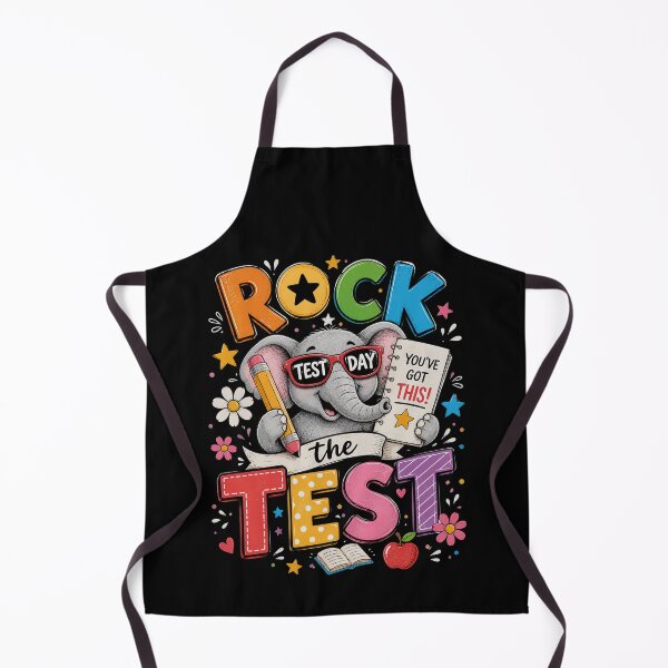 Item preview, Rock The Test Day Funny Elephant Exam Testing Day School designed and sold by OlakunleOloroz.