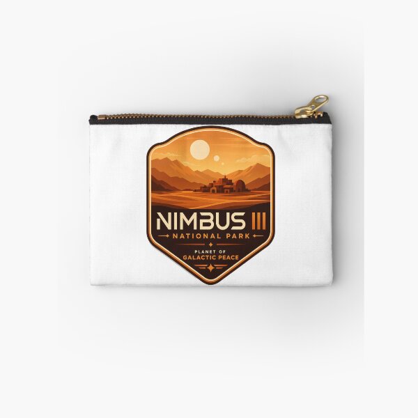 Item preview, Nimbus III Peace World Retro Sci-Fi  designed and sold by FrontierCosmic.