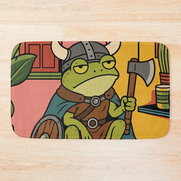 Item preview, Grumpy Frog at Home designed and sold by Rickster-Store.