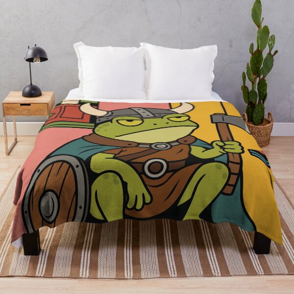 Item preview, Grumpy Frog at Home designed and sold by Rickster-Store.