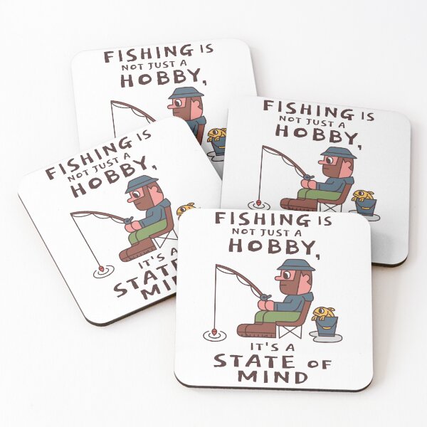 Item preview, Fishing is not just a hobby. designed and sold by monkik.