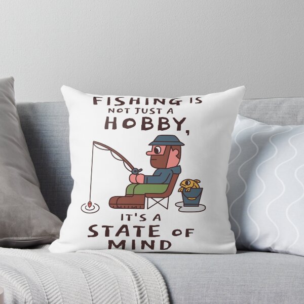 Item preview, Fishing is not just a hobby. designed and sold by monkik.