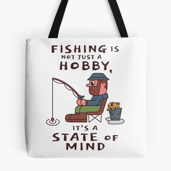 Item preview, Fishing is not just a hobby. designed and sold by monkik.