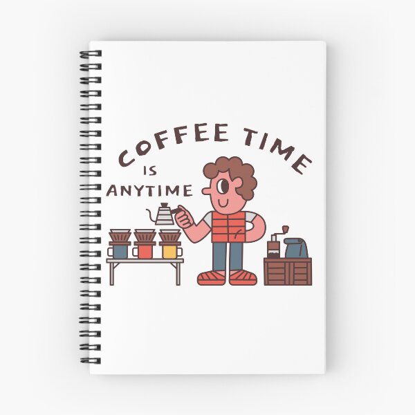 Item preview, Coffee time is anytime designed and sold by monkik.