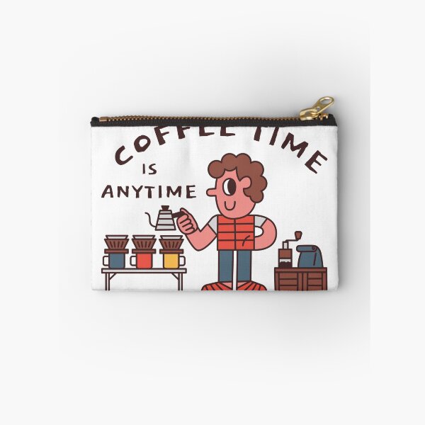 Item preview, Coffee time is anytime designed and sold by monkik.