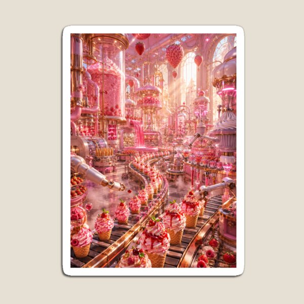 Item preview, Ice Cream Factory Collection 01 - Strawberry Factory designed and sold by SEIMEI2025.
