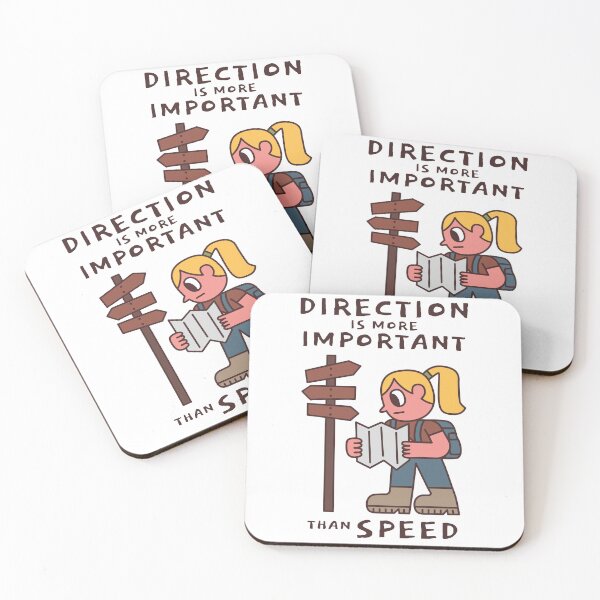 Item preview, Direction is more important than speed designed and sold by monkik.